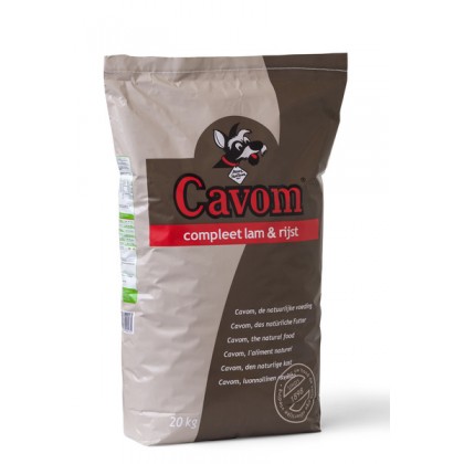 Cavom Compleet lam & rijst 20kg