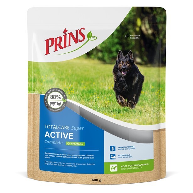 Prins TotalCare Hond Super Active 2,5 KG (alleen - Dierenparadijs Theuns