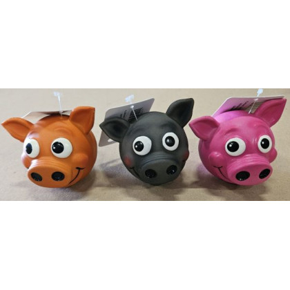 Theuns Latex Varkenshoofd 8 cm p/st willekeurig geleverd