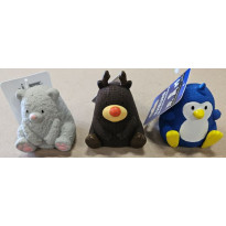 Theuns Latex beer pinguin en rendier 7 / 7,5 / 8,5 cm p/st willekeurig geleverd