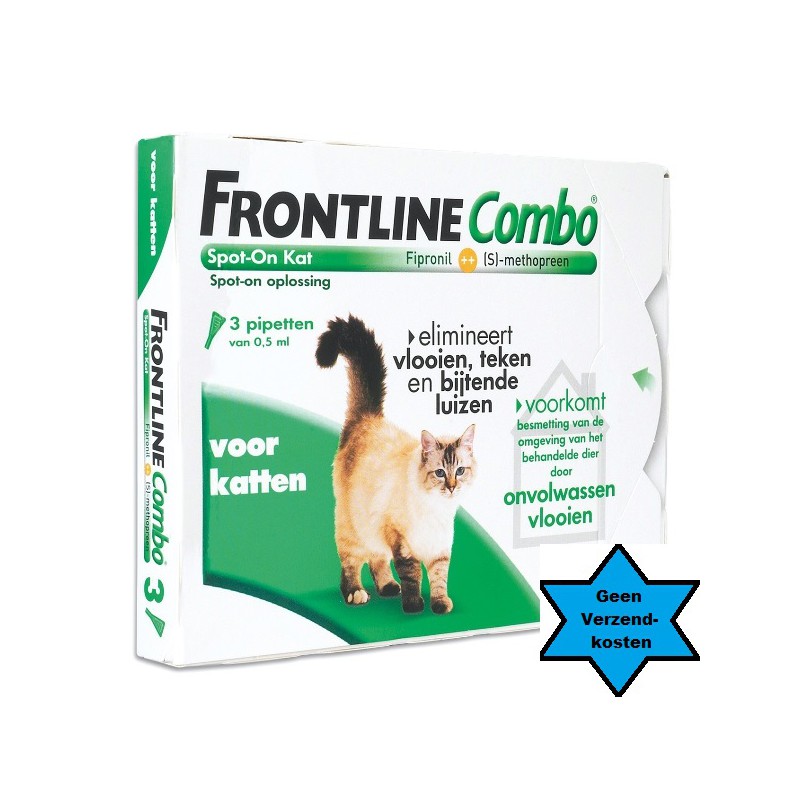 instructeur opleiding Zullen Frontline Kat Combo 3 pipet - Dierenparadijs Theuns