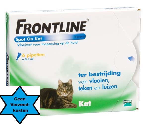Frontline Kat Spot 6 pipet - Theuns